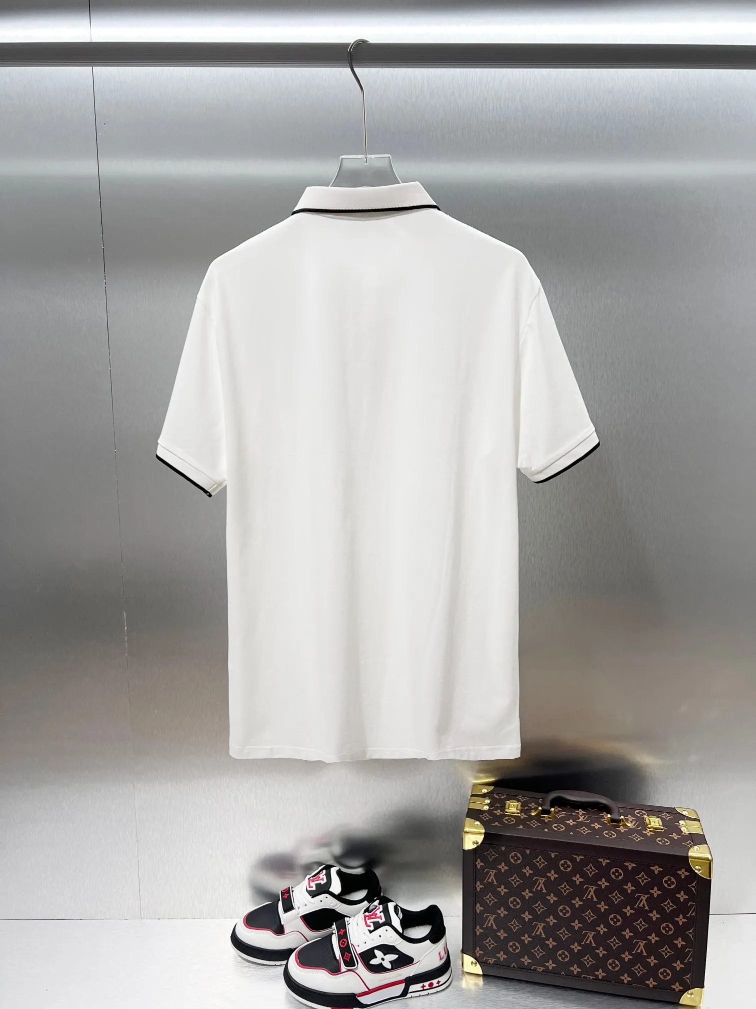 Moncler* Classic logo 🔥 POLO ✅ Quality ‼ ●100% ●50% 50% ● 200g ● ● 1：1 ● ●Size：M L XL XXL XXXL